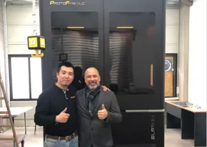 SLA 3D Printer German Customer